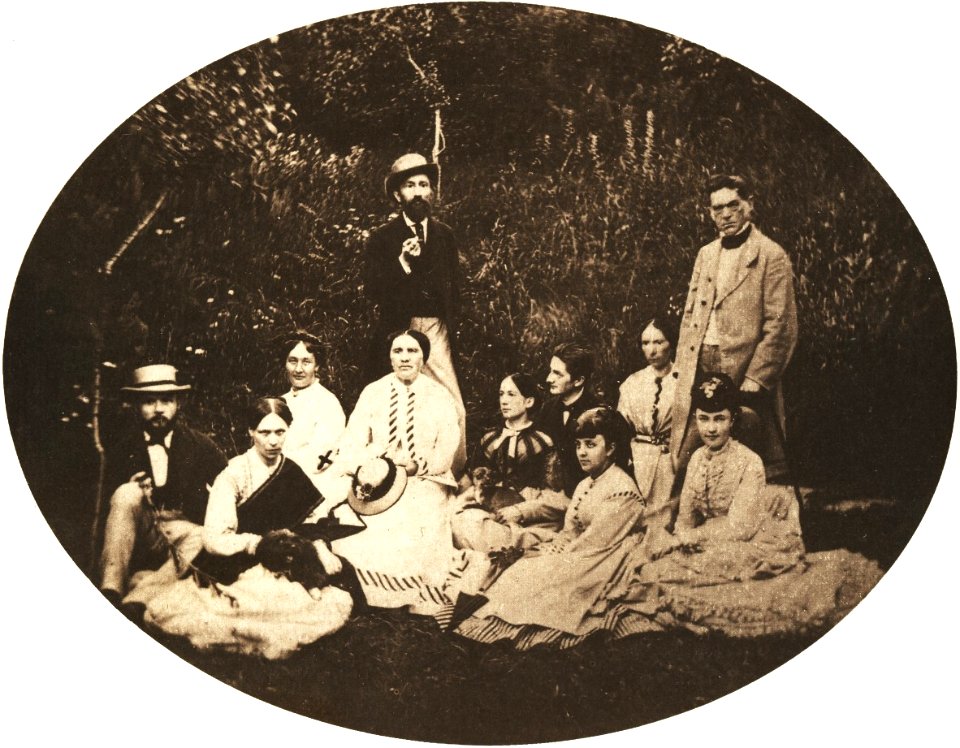 August Kotzsch - Gruppenbild um 1870