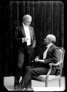 August Lindberg and Einar Fröberg in Gertrud at Dramatiska teatern 1907 - SMV - GL072