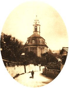 August Kotzsch - Loschwitzer Kirche um 1875