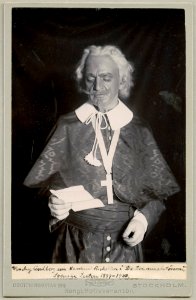 August Lindberg, rollporträtt - SMV - H11 002