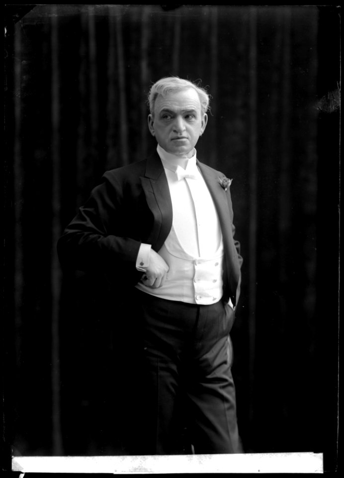 August Lindberg in Gertrud at Dramatiska teatern 1907 - SMV - GL071