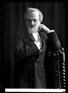 August Lindberg in John Gabriel Borkman at Dramatiska teatern 1908 - SMV - GL073