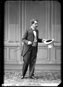 August Lindberg in Många vänner at Dramatiska teatern 1906 - SMV - NL027