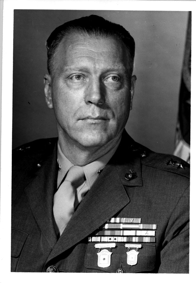 August Larson, USMC