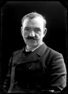 August Lindberg, actor, portrait 1906 - SMV - GL074