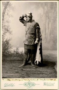 August Lindberg, rollporträtt - SMV - H5 087