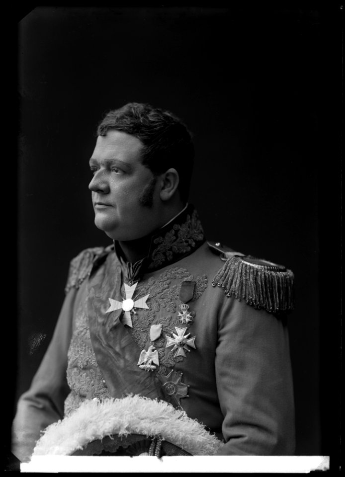 August Svensson in Hertiginnan av Danzig at Östermalmsteatern 1906 - SMV - GS119