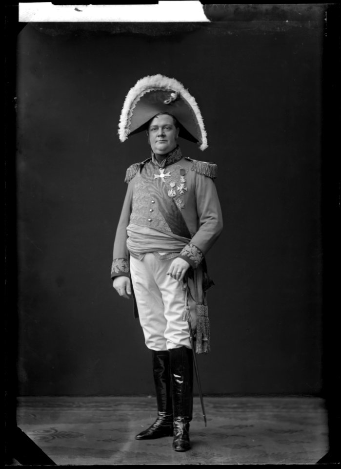 August Svensson in Hertiginnan av Danzig at Östermalmsteatern 1906 - SMV - NS147