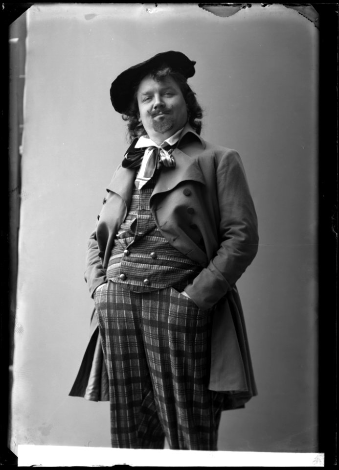 August Svensson in Musette at Oscarsteatern 1908 - SMV - GS121