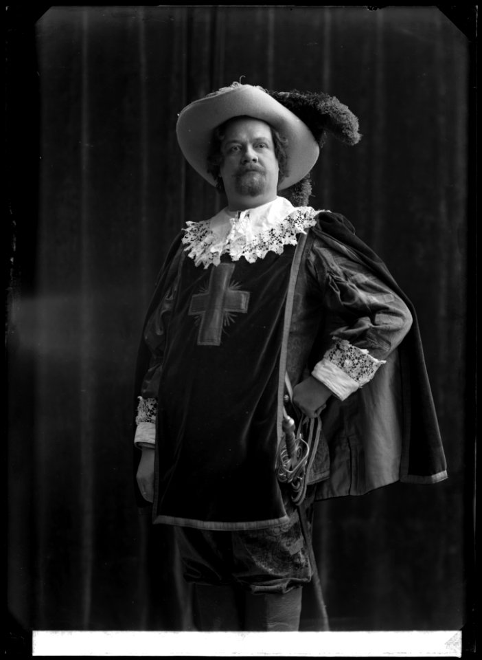August Svensson in Musette at Oscarsteatern 1908 - SMV - GS122