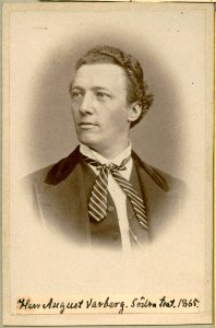 August Warberg, porträtt - SMV - H8 222