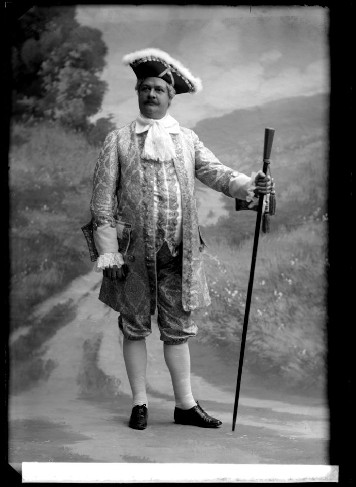 August Svensson in Ambassadören at Oscarsteatern 1907 - SMV - GS120