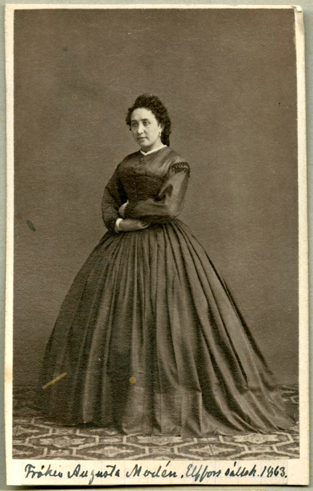 Augusta Modén, porträtt - SMV - H6 085