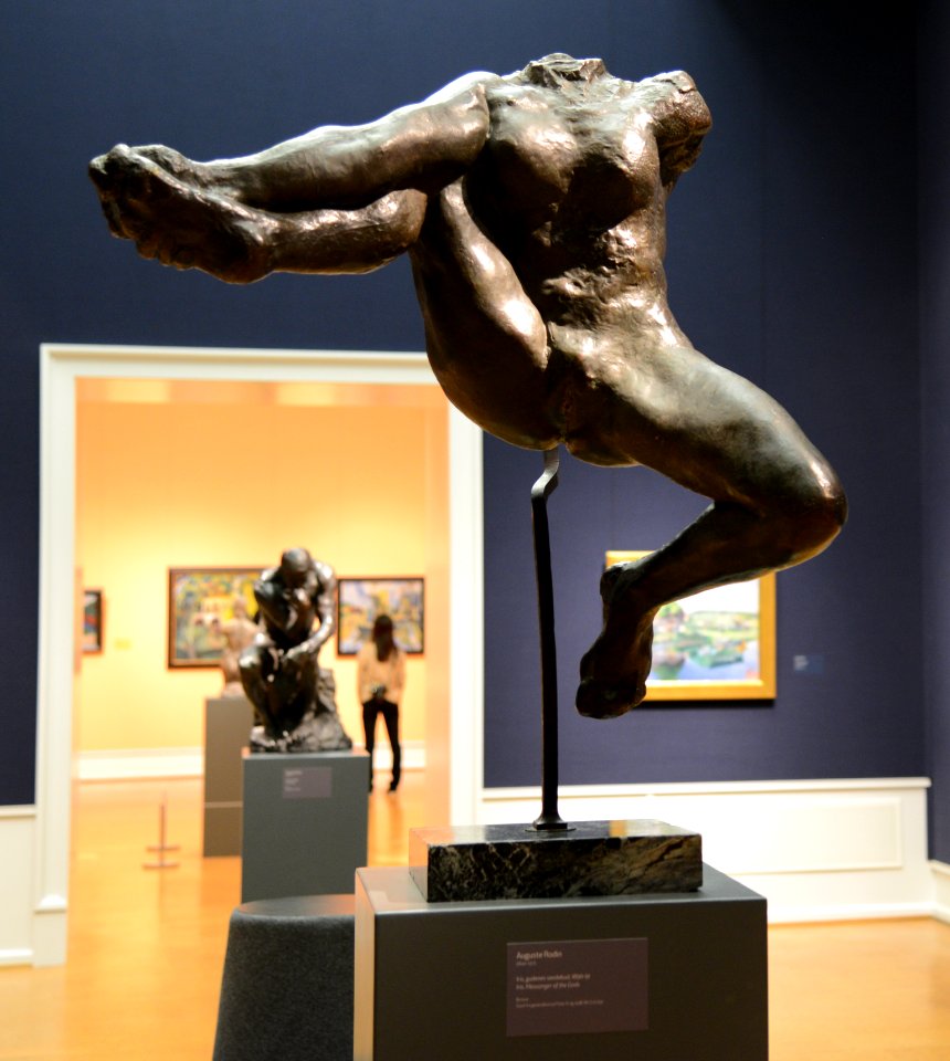 Auguste Rodin - Iris, Messenger of the Gods - Iris, gudenes sendebud - The National Gallery (Nasjonalgalleriet) (29252581774) (cropped)