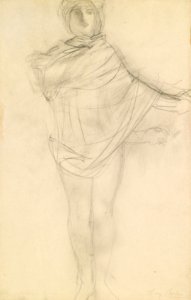 Auguste Rodin Femme drapée