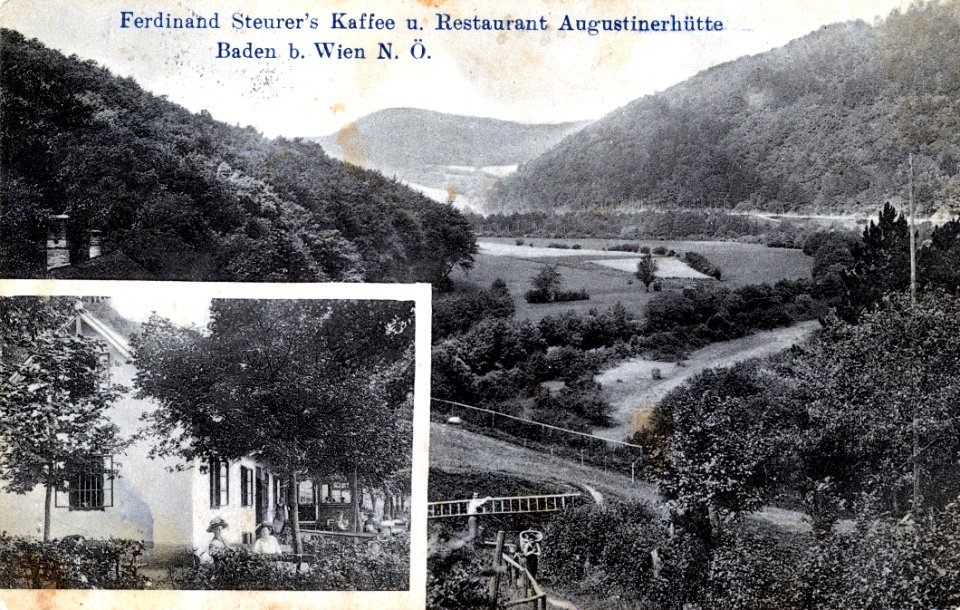 Augustinerhütte (Helenental) um 1912