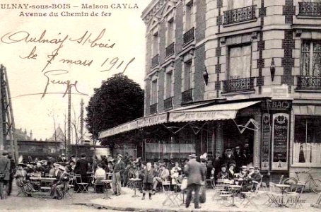 Aulnay-sous-Bois.Rue du Chemin de Fer