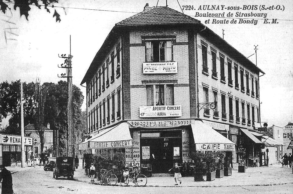 Aulnay-sous-Bois.Boulevard de Strasbourg.Route de Bondy