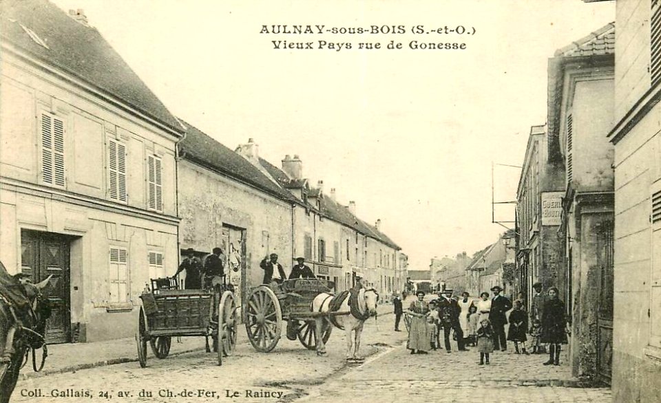 Aulnay-sous-Bois.Rue de Gonesse