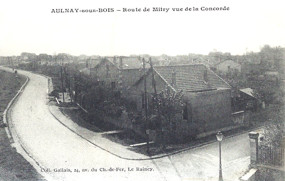 Aulnay.Route de Mitry