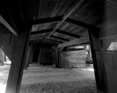 Auldbrass Plantation Gate House south side HABS SC,7-YEMA.1A-8