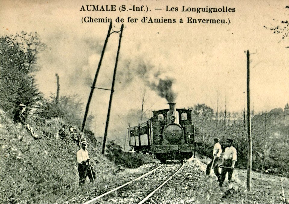 AUMALE - Les Longuignolles (Ch de fer d'Amiens à Envermeu