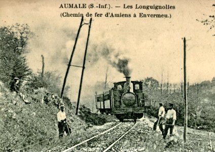 AUMALE - Les Longuignolles (Ch de fer d'Amiens à Envermeu photo