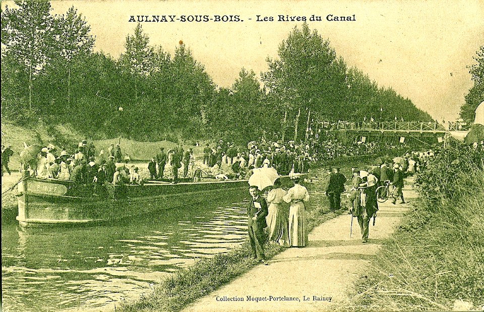 AULNAY - Les rives du Canal