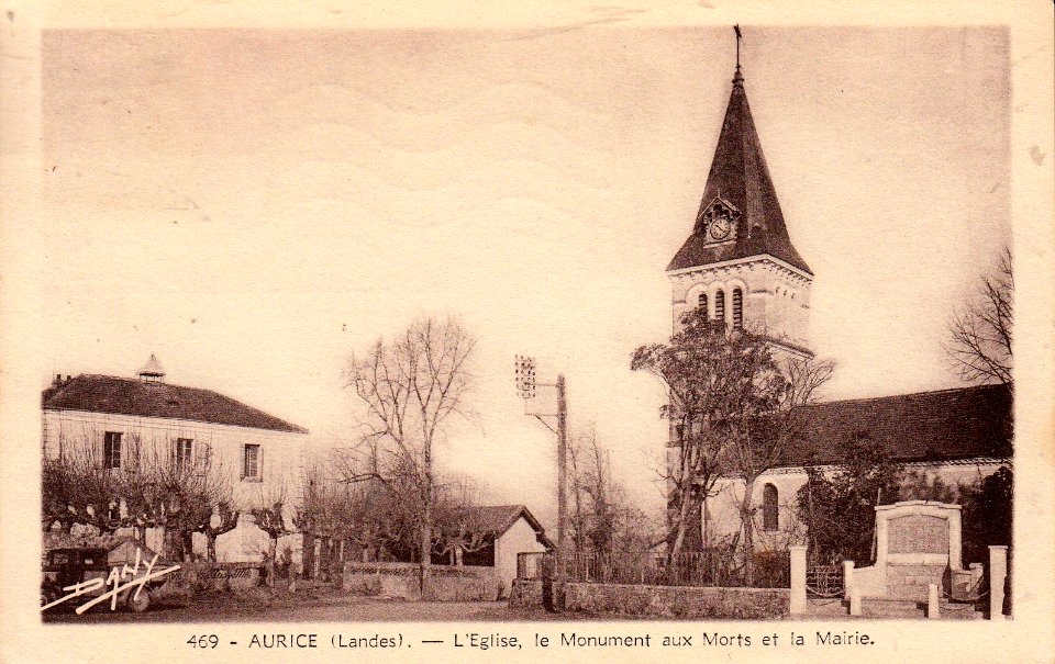 Aurice (Landes) - Eglise