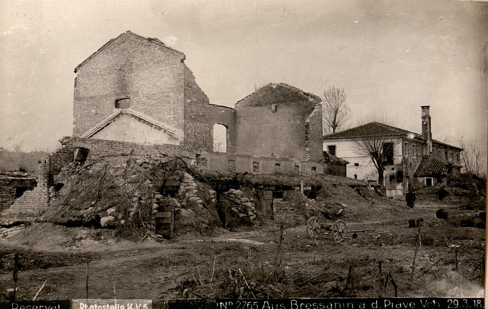 Aus Bressanin a.d. Piave Vch. 29.3.18. (BildID 15616990)