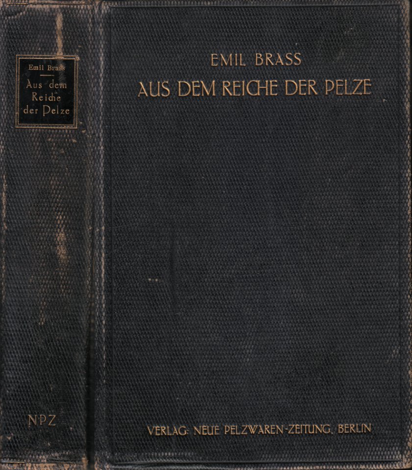 Aus dem Reiche der Pelz, Emil Brass, 1911 (Einband a)