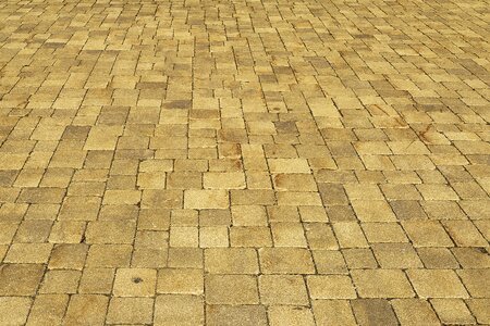 Concrete blocks composite stones paved