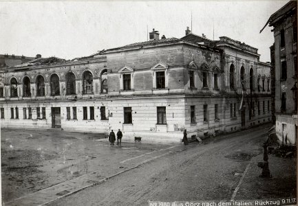Aus Görz nach dem italien.Rückzug 9.11.17. (BildID 15610687)