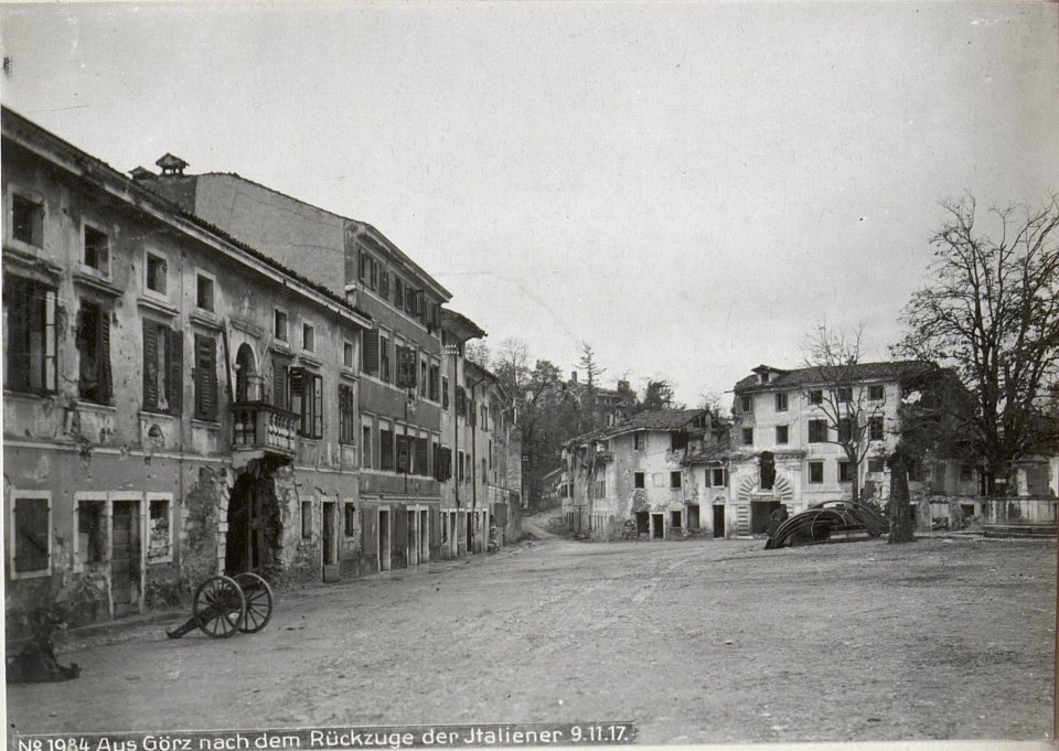 Aus Görz nach dem Rückzuge der Italiener 9.11.17. (BildID 15610715)