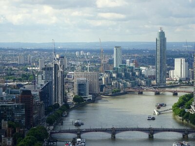 United kingdom capital river thames photo