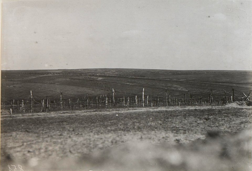 Ausblick auf die feindliche Sappe und Stellung südöstl Prokopiwna (BildID 15441607)
