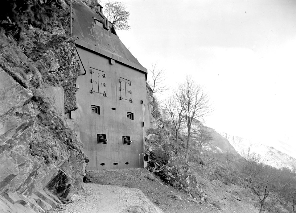 Aussenansicht der Flankiergalerie Spina - CH-BAR - 3239275