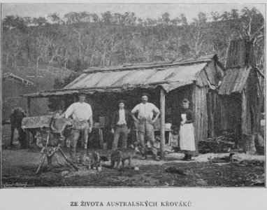 Australian Bushmen 1901 Korensky photo