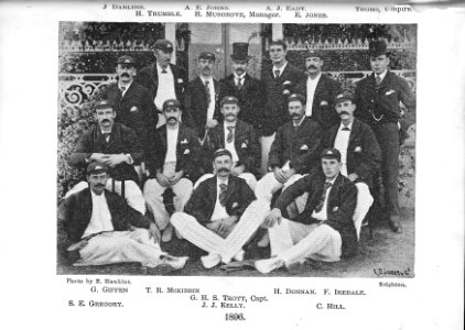 Australian cricket team 1896