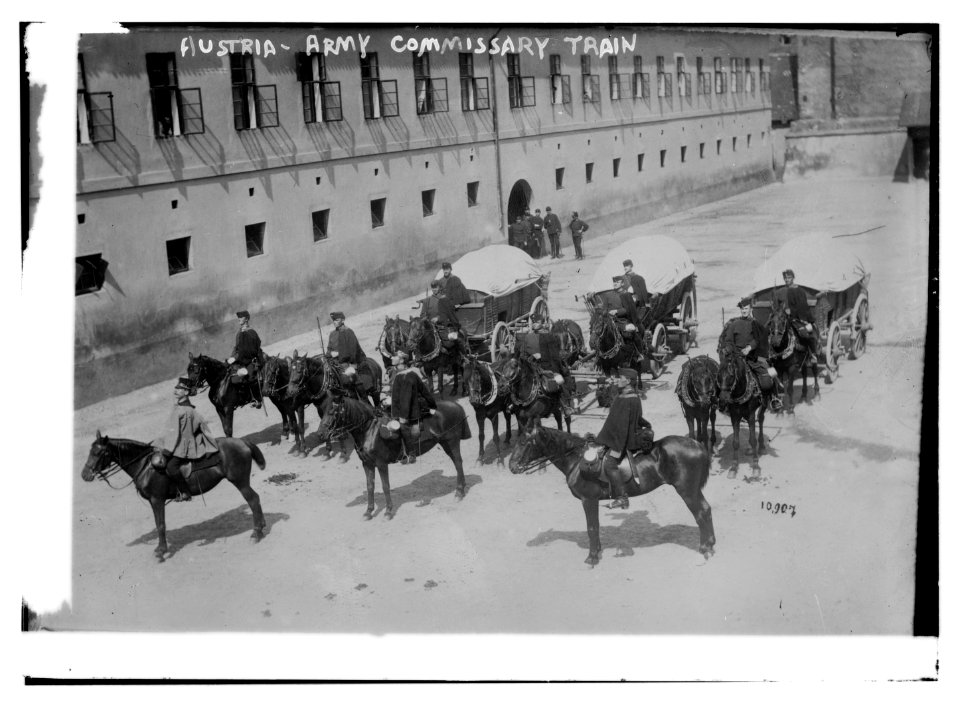 Austria - Army Commissary Train LCCN2014691535