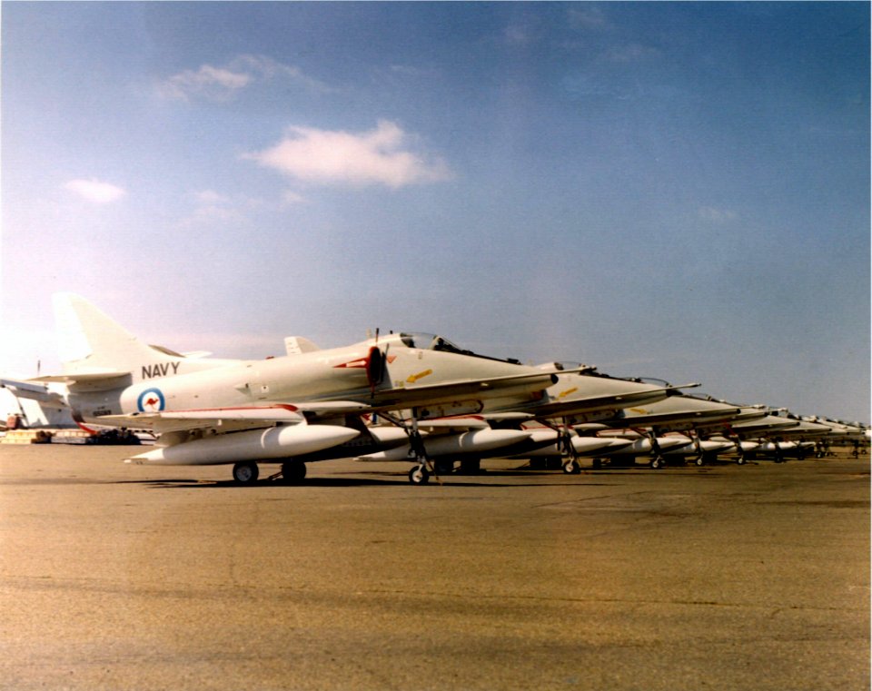 Australian Skyhawks at NAS North Island in 1971