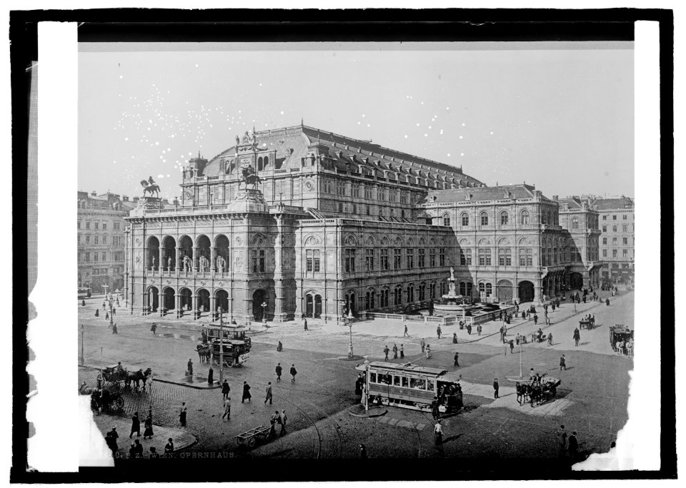 Austria, Vienna. Opera house LCCN2016821517