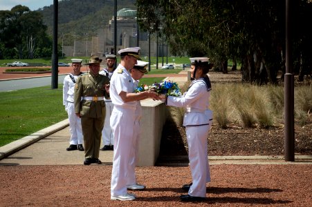 Australian ceremony 150210-N-WL435-250