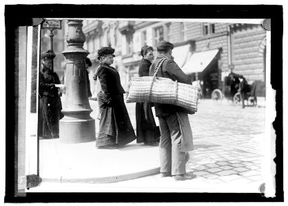 Austria. Baskets used to deliver meats and groceries LCCN2016821592
