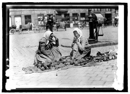 Austria. Women vegetable vendors, Vienna LCCN2016821596