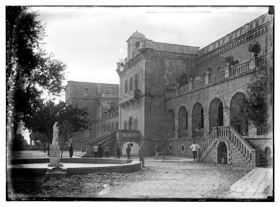 Austrian Military Hospital, Ratisbonne Monastery, Jerusalem LOC matpc.08176