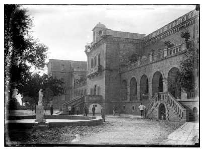 Austrian Military Hospital, Ratisbonne Monastery, Jerusalem LOC matpc.08176