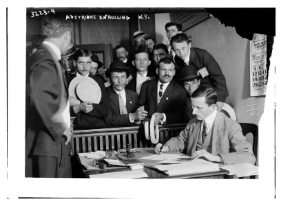Austrians enrolling N.Y. LCCN2014697450