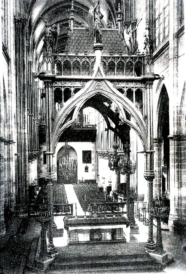 Autel cathédrale XIXe