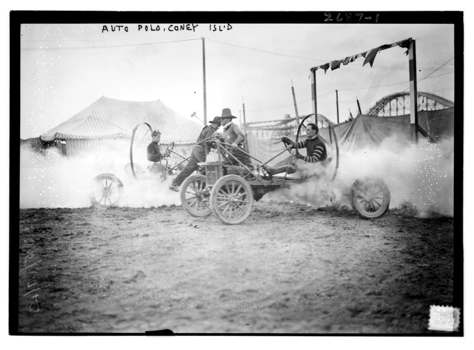 Auto Polo, Coney Isl. LCCN2014692977